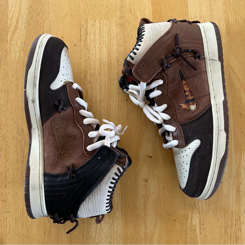 Nike Men’s Bodega x Nike Dunk High legend, High-Top Sneakers - Picture 4 of 12